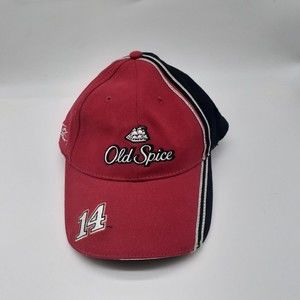 Nascar Old Spice #14 Tony Stewart Red Baseball Racing Cap Hat Chase Authentics